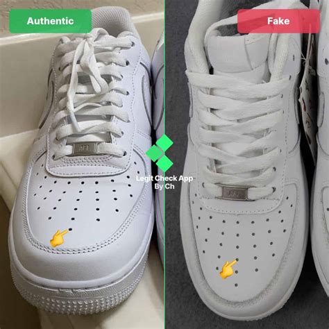 spot fake nike air force 1|how to legit check af1.